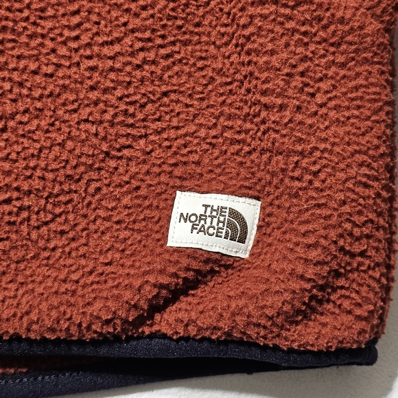 The North Face Carbondale 1/4 Snap Pullover Fleece Hoodie Mens Small Jacket TNF - Picture 5 of 10